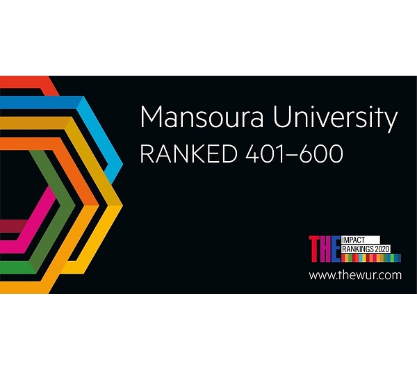 Mansoura University ranks 401-600 according to SDGs classification 2020